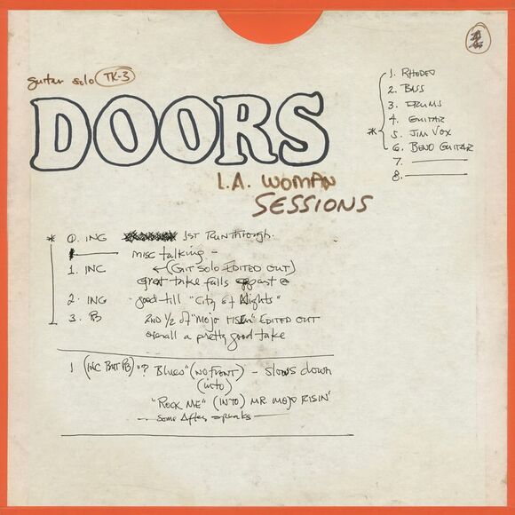 The Doors - L.A. Woman SessionsLP LP